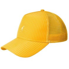 Sapca Kangol Seersucker Mesh Trucker Galben - Cod 945659211 foto