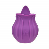 Stimulare clitoris - Loving Joy Trandafir Vibrator pentru Lins Clitorisul Violet Limba Care Te va Innebuni de Placere