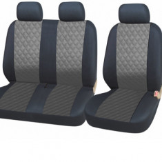 Huse scaune din piele VW Crafter 3 locuri (2+1) 2018 - 2019