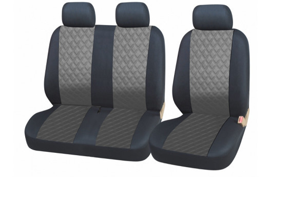 Huse scaune din piele Renault Master 3 locuri (2+1) 2015 - 2019