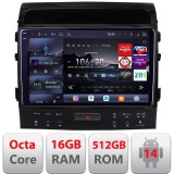 Navigatie Android Toyota Land Cruiser 200 V8 2007-2015 QLED 2K 16+512GB 360