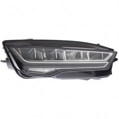 Far Audi A7 (4g), 11.2014-, fata, Dreapta, cu lumini pentru curbe; cu pozitie pe LED; cu LED indicator; LED; electric; fara LED controlling unit;