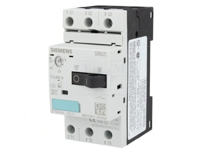 &amp;Icirc;ntrerupător motor 1.5kW pentru șină DIN 220-690V foto
