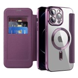Husa iPhone 12 Pro Max Asteroid GSM SmartMag Book Case, mov