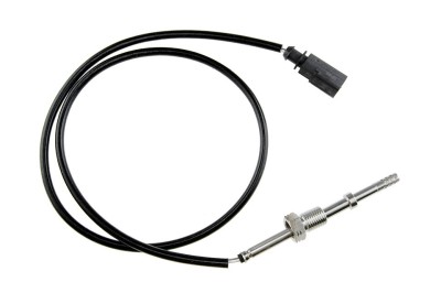Senzor temperatura filtru particule Vw Amarok 2.0bitdi 2011-, in fata turbocompresorului - 960mm - Conector Negru, NTY EGT-VW-071 foto