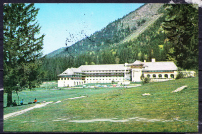 AMS - ILUSTRATA 031 POIANA BRASOV - HOTEL SPORT 1967 RSR, CIRCULATA foto