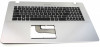 Carcasa superioara cu tastatura palmrest Laptop, Asus, X705U, X705UA, X705UQ, X705UV, X705UD, X705UF, X705UB, 90NB0GA1-R33US0, cu iluminare, layout US