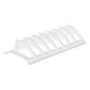 Suport Capace și Farfurii, Plastic, Alb, 29.5x13.5x6.5 cm, Oem
