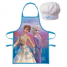 Set sort si boneta de bucatarie pentru copii Frozen