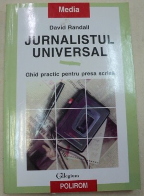 JURNALISTUL UNIVERSAL-DAVID RANDALL,1998 foto