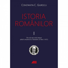 Istoria romanilor (vol. I-III), Constantin C. Giurescu foto