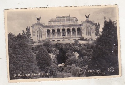 bnk cp Bucuresti - Muzeul Militar - uzata 1939 foto