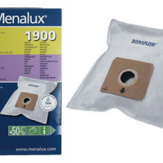 MENALUX1900 SAC ASPIRATOR 1900 X 5 BUC + 1 MICROFILTRU 9001961276 pentru aspirator ELECTROLUX / AEG