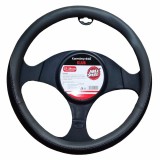 Husa volan Klub - M - &Oslash; 37/39cm - Negru/Gri Garage AutoRide