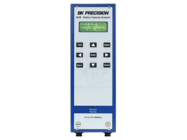 Tester acumulator B&amp;K PRECISION 74x265, 6V/12V, Afisaj LCD