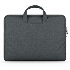Geanta universala laptop 15/16 inch Tech-Protect Briefcase Dark Grey foto
