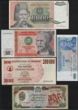 Set 5 bancnote de prin lume adunate (cele din imagini) #36, Europa