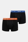 Nike boxeri 2-pack culoarea negru, 0000KE1085