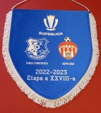 Fanion (protocol-oficial) meci fotbal FARUL CONSTANTA-SEPSI(etapa28-a 2023)