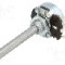 Potentiometru axial, linear, 10&Omega;, 4W, AB Elektronik - 3104601738