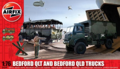 Airfix Bedford Qlt And Bedford Qld Trucks foto