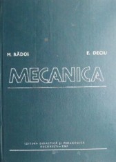 Mecanica - M. Radoi, E. Deciu