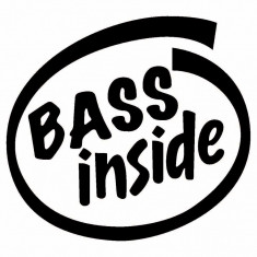 Sticker Auto Bass Inside