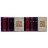 Bordura/ Brau Decorativ 7.5X25Cm, Hela Bordo