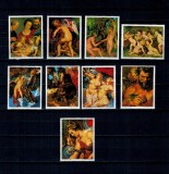 Paraguay 1978 - Picturi Rubens, arta, serie neuzata