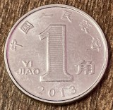 C50 - Moneda foarte veche - China - 1 yi jiao - 2013