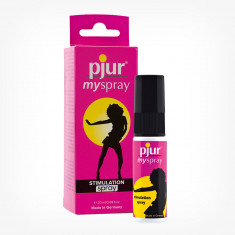 Spray stimulare puterica, Pjur MySpray Stimulation Original, pentru femei, 20 ml