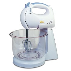 Mixer cu bol Victronic, 100 W, 6 viteze, functie Turbo, 2 teluri, 2 carlige framantare