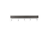 Suport magnetic pentru cutite cu carlige pentru ustensile, L=60 cm