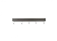 Suport magnetic pentru cutite cu carlige pentru ustensile, L=60 cm