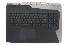Carcasa superioara cu tastatura palmrest Laptop Gaming, Asus, ROG G703G, G703GI, G703GS, G703GX, G703GXR, G703V, G703VI, 90NR0HJ1-R31US0, 90NR0091-R31