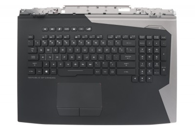 Carcasa superioara cu tastatura palmrest Laptop Gaming, Asus, ROG G703G, G703GI, G703GS, G703GX, G703GXR, G703V, G703VI, 90NR0HJ1-R31US0, 90NR0091-R31 foto