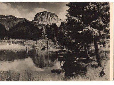CPIB 22761 - CARTE POSTALA - LACUL ROSU, VEDERE SPRE SUHARD, RPR, NECIRCULATA foto