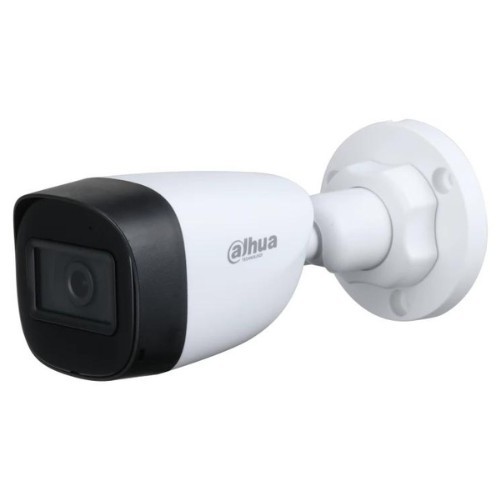 Camera de supraveghere Bullet HDCVI si analogica, 2MP, Lentila 2.8mm, IR 30m, IP67 Dahua HAC-HFW1200C-0280B-S6 SafetyGuard Surveillance