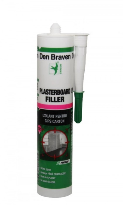 Chit rapid plasterboard filler alb 280 ml , den braven