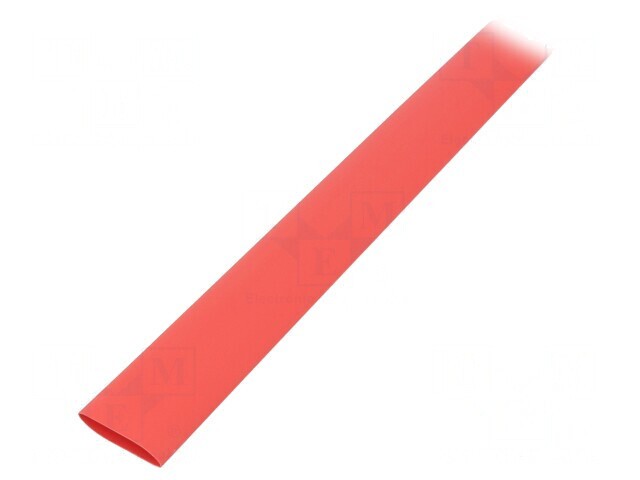 Manşon Termocontractabil 16mm 1m Roşu