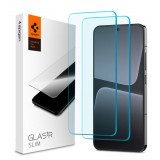 Cumpara ieftin Folie pentru Xiaomi 13 (set 2) Spigen Glas.tR Slim Clear