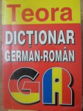 DICTIONAR GERMAN-ROMAN (14.000 DE CUVINTE)-I. SIRETEANU, E. TOMEANU-357570