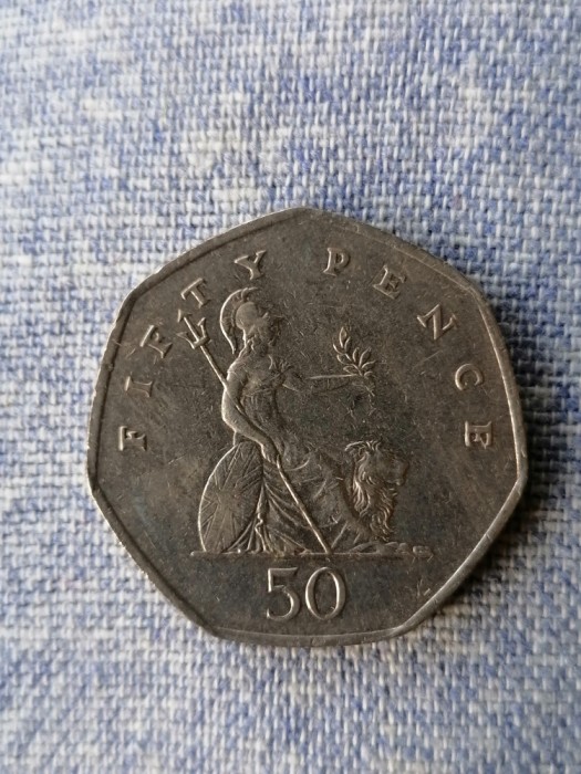MONEDA - 50 PENCE 1997- MAREA BRITTANIE