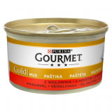 Cumpara ieftin Gourmet Gold pentru Pisici, 85 g, cu Vita, Purina