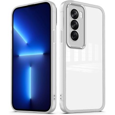 BestCase&reg; Husa Clear Silicon 2MM, Compatibila Cu OPPO Reno12 Pro 5G, Antisoc,