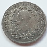 Germania Brandenburg-20 kreuzer 1762 C.L.R. argint Frederic lll