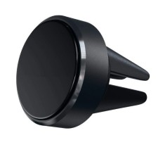 Suport auto magnetic pentru telefon, GloMax, prindere in ventilatie, Negru