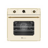 Cuptor Incorporabil Electric, Studio Casa Parma Rustic, Fe660, 52L, 6 functii, Sticla crem