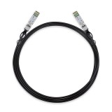 Cablu TP-Link 3 Metri 10G SFP+ Direct Attach, 10G SFP+ conector la ambele capete &quot;TL-SM5220-3M&quot; (include timbru verde 0.25 lei)