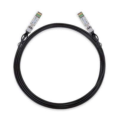 Cablu TP-Link 3 Metri 10G SFP+ Direct Attach, 10G SFP+ conector la ambele capete &amp;quot;TL-SM5220-3M&amp;quot; (include timbru verde 0.25 lei) foto